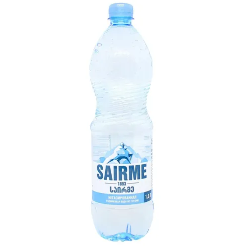 Вода мінеральна Sairme джерельна 1л