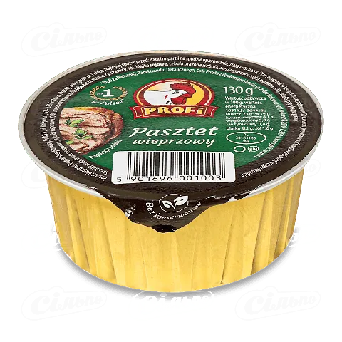 Паштет Profi зі свининою 130г
