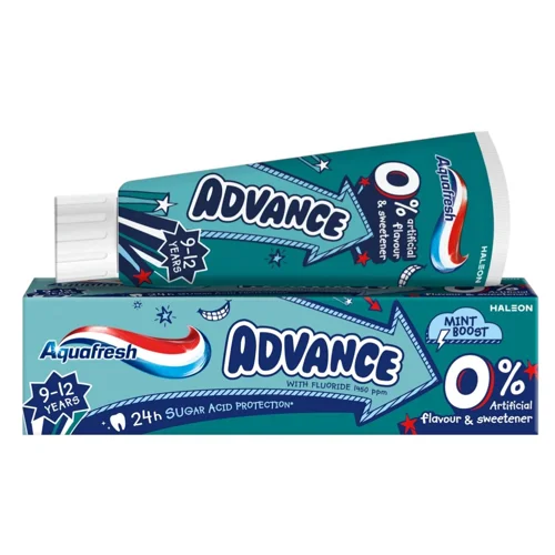 Зубна паста Aquafresh  Advance дитяча 9-12 років 75мл