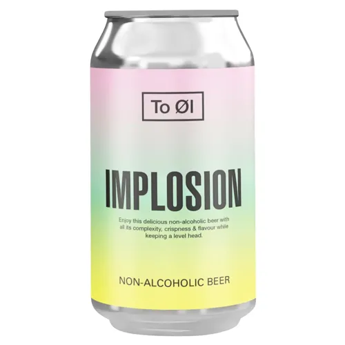 Пиво To Ol Implosion безалкогольне світле 0,33л
