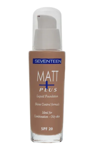 Тональний Крем Matt Plus №02 Seventeen, Вищого ґатунку, 30мл