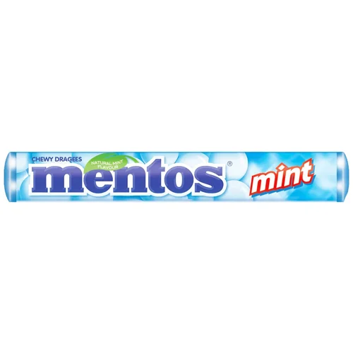 Драже жувальне Mentos М'ята 38г