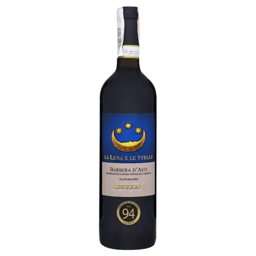 Вино Dezzani La Luna e Le Stelle Barbera d'Asti червоне сухе 14% 0,75л