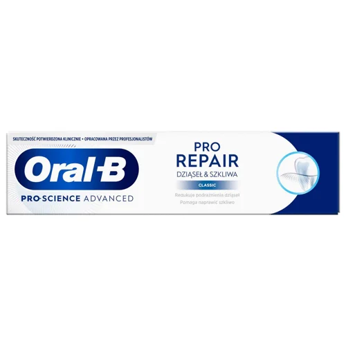 Зубна паста Oral-B Pro-Science Advanced Pro-Repair Відновлення ясен та емалі Класична 75мл