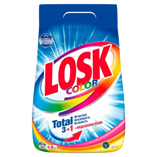 Пральний порошок Losk Color для кольорових речей 4,8кг