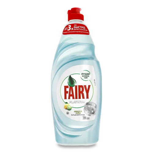 Засіб для Миття Посуду Лимон і Лайм Platinum Fairy 700мл