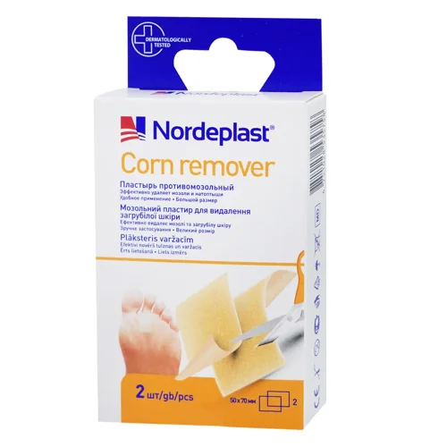 Пластир Ecoplast Corn Remover Мозольний для видалення загрубілої шкiри