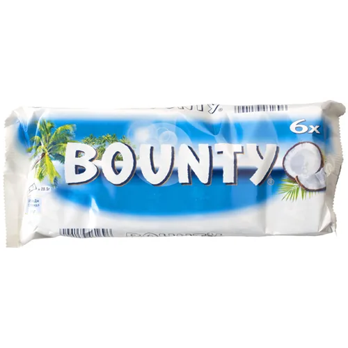 Цукерки Bounty мультиупаковка, 7*27,5г