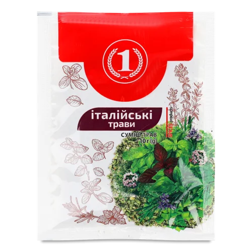 Суміш Трав Італійські Трави, в/ґ, ТМ '1', 10г