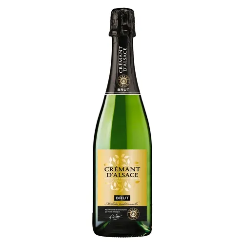 Вино ігристе Expert Club Cremant Blanc Brut біле сухе 11-12% 0,75л