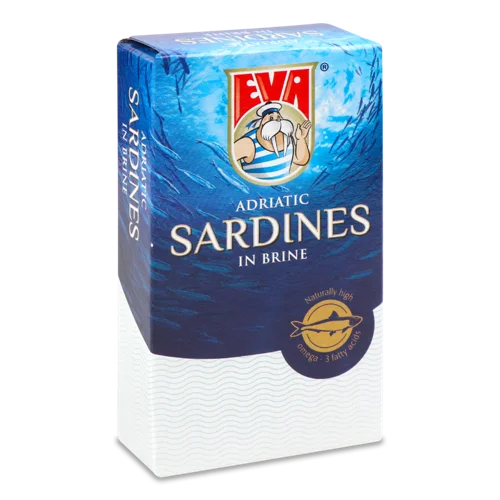 Сардини В/ґ У Розсолі, З/б 200 Г