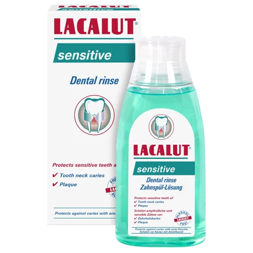 Ополіскувач для ротової порожнини Lacalut Sensitive 300мл