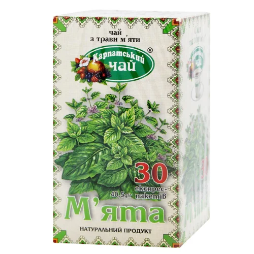 Чай трав'яний Карпатський Чай М'ята 1,35г*30шт