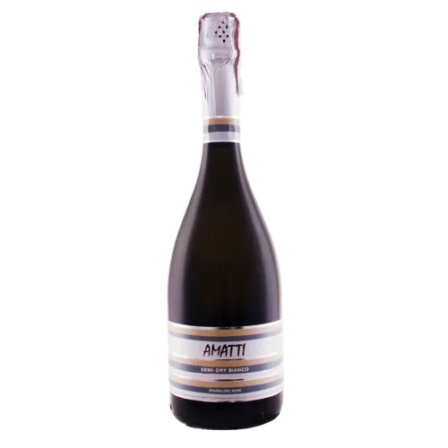 Вино ігристе Amatti semi-dry bianco 10,0-13,5% 0,75л x3