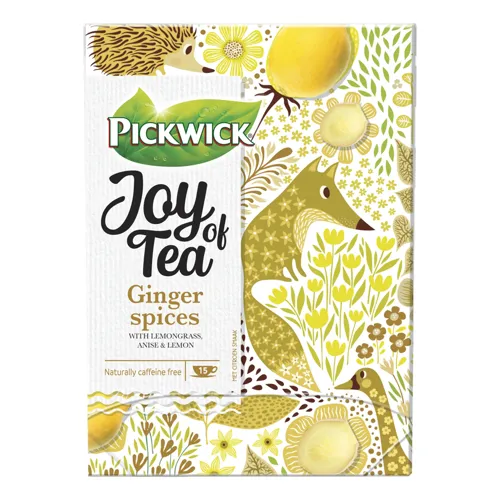 Чай трав'яний «Pickwick Joy of Tea» імбирно-пряний в пакетиках 15х1,75г