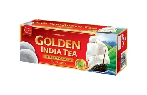 Чай чорний Golden India Tea 100 пакетиків 130г