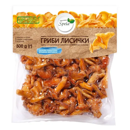 Гриби лисички Spela 300г