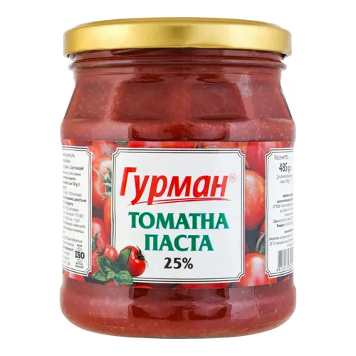 Паста томатна 25% Гурман