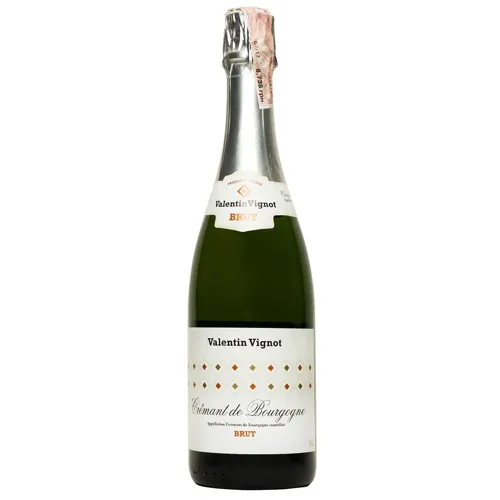 Вино ігристе Valentin Vignot Cremant de Bourgogne брют біле 12% 0,75л