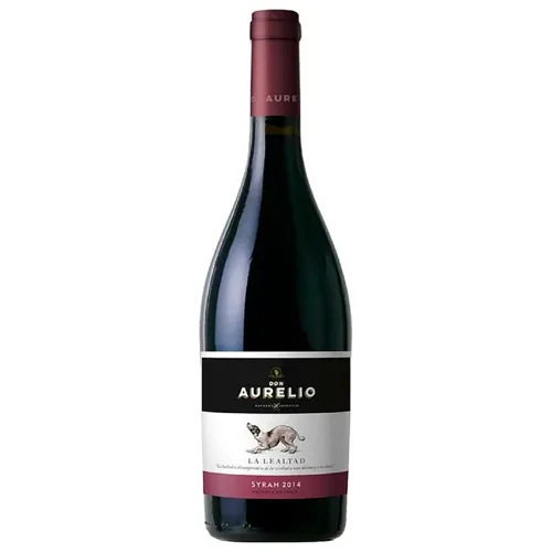Вино Don Aurelio Syrah D.O.P. червоне сухе 13% 0,75л
