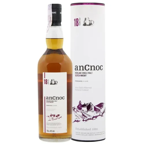 Віскі AnCnock 18 років 46% 0,7л