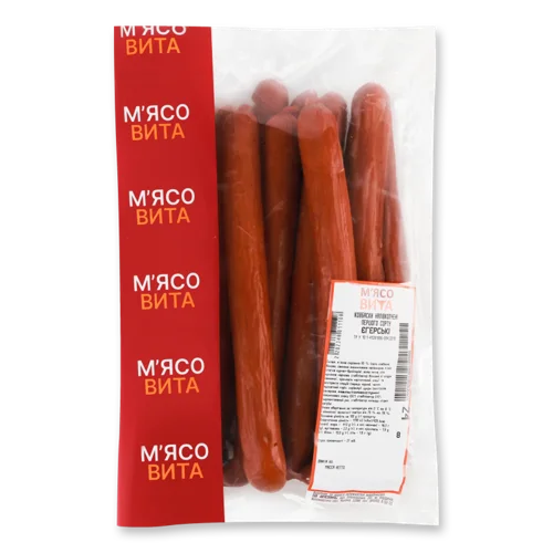 Ковбаски Напівкопчені Єгерські М'ясовита, кг