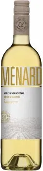 Вино Sarl Menard Gros Manseng біле полусолодке 11%, 0.75л