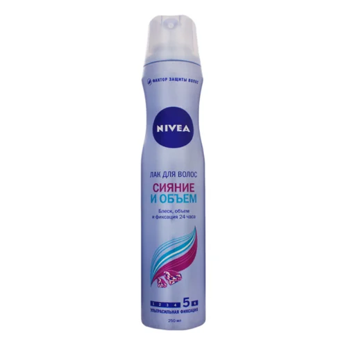Лак Для Волосся Екстрасильної Фіксації Блиск І Об'єм Nivea, 250мл