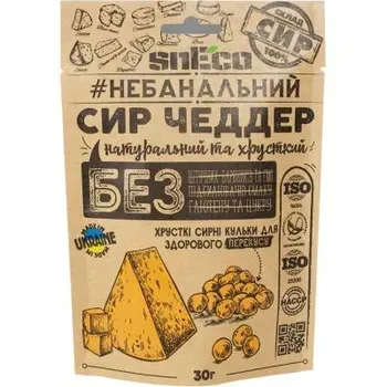 Сир сушений snEco Чеддер 30г