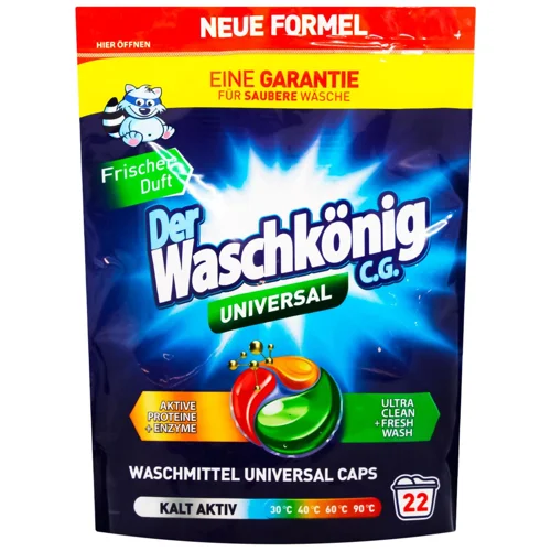 Капсули для прання Waschkonig Universal 22шт