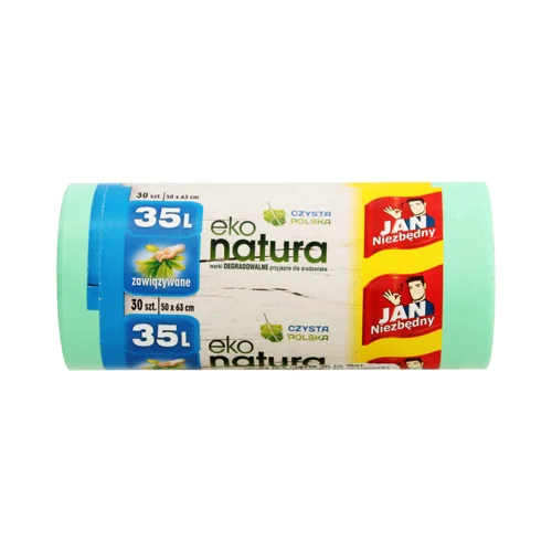 Мішки Для Сміття 35л Eco Natura Jan Niezbedny, 30шт