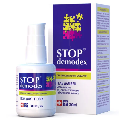 Гель для повік Stop Demodex 30мл