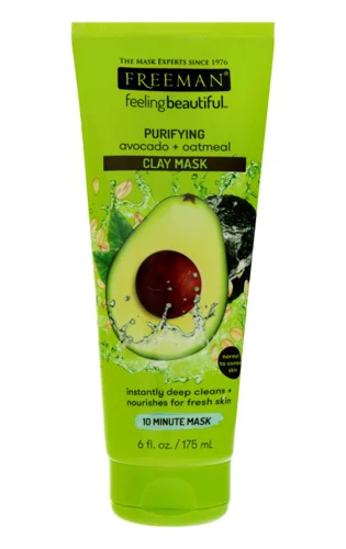Маска Для Обличчя Avocado+Oatmeal Freeman, Натуральна, В/ґ, 175мл