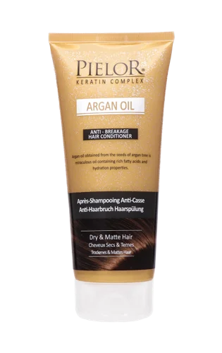 Кондиціонер для Волосся Pielor Keratin з Олією Аргани, для Сухого та Тьмяного Волосся, 200 мл