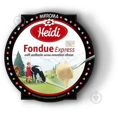 Сир Heidi ФОНДЮ Експрес 40% 150г