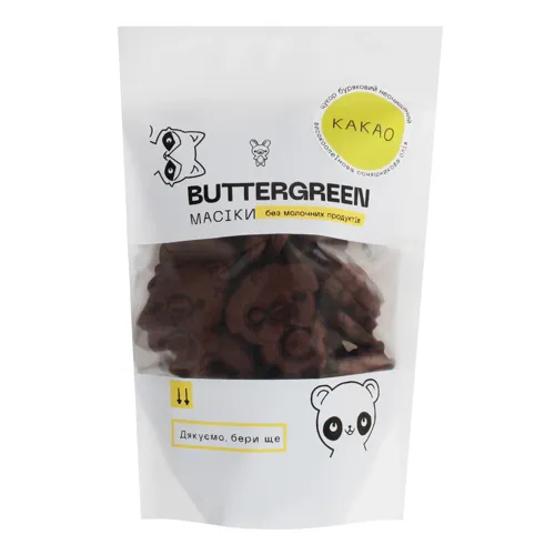 Печиво Масіки какао Buttergreen м/у 150г