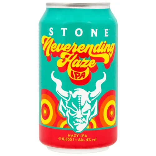 Пиво Stone Neverending Haze 4%, 0,355л
