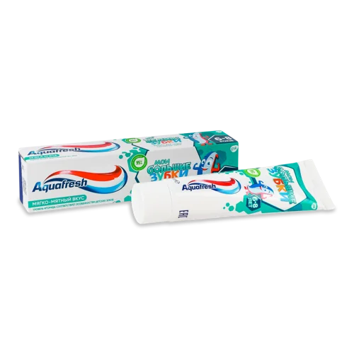 Зубна Паста Дитяча Aquafresh Мої Великі Зубки 6-8 років, в/ґ, 50мл