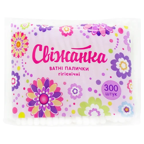 Ватні палички Свіжанка 300шт