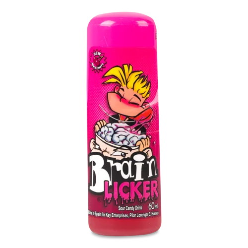 Рідка Цукерка-Роллер Чорний Brain Licker, в/ґ, 60мл