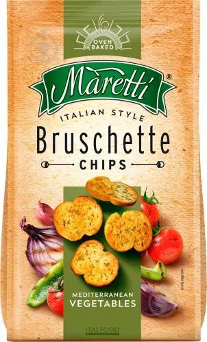 Брускети Maretti з овочами 70г
