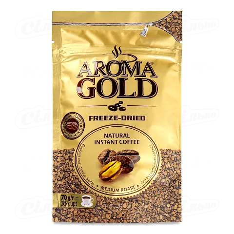 Кава Aroma Gold розчинна, 70г