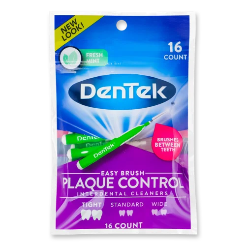 Міжзубні Щітки Plaque Control Easy Brush DenTek, 16 шт