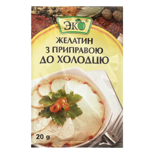Желатин з приправою до холодцю Еко м/у 20г