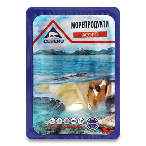 Морепродукти В Олії Асорті Iceberg, 150г