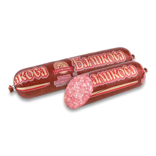 Ковбаса Напівкопчена Баликова Салтівський М'ясокомбінат, кг