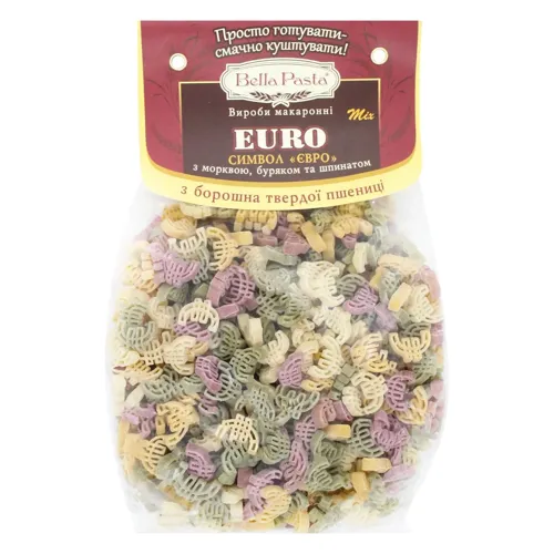 Макаронні вироби Bella Pasta Euro Mix 400г