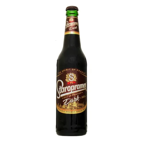 Пиво 0.5л 3.8% темне пастеризоване Dark Staropramen