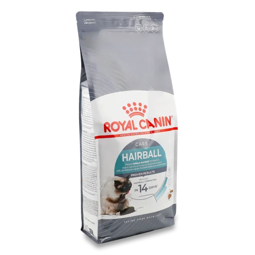 Корм сухий повнораціонний для дорослих котів Hairball Care Royal Canin, в/к, 2 кг