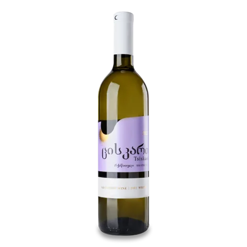 Вино Біле Сухе Rkatsiteli Tsiskari Eclipse, 0.75л, 12-13% в/ґ